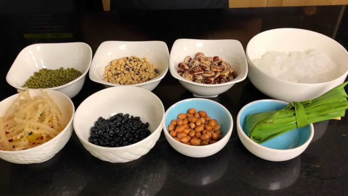 Nguyên liệu món ăn cách nấu chè thập cẩm truyền thống