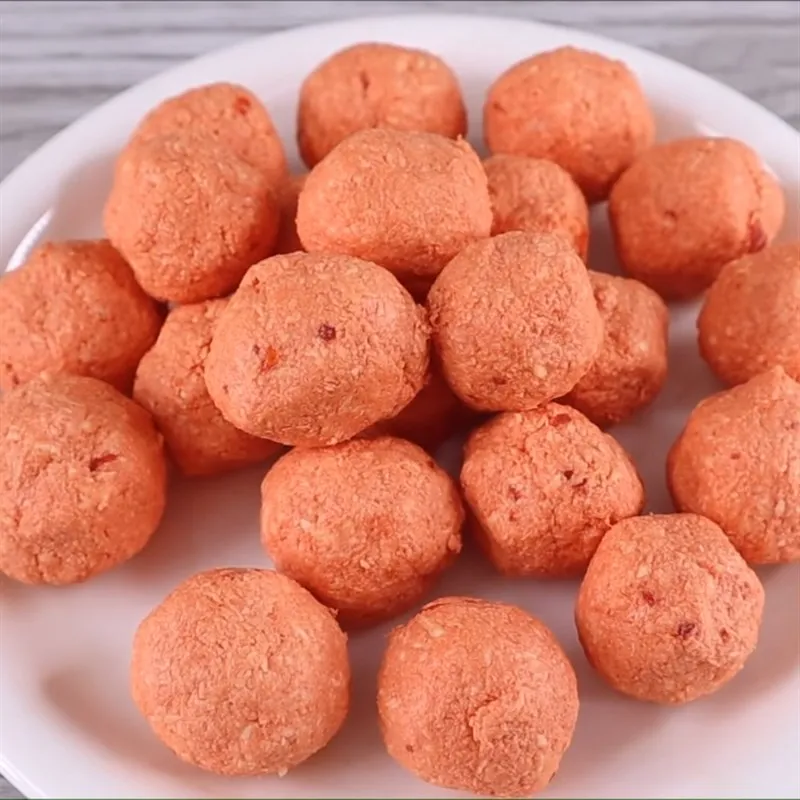 Bước 6 Làm viên khoai mì Cà ri sườn heo