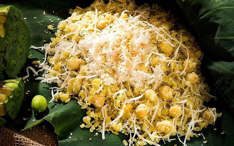 Xôi vò hạt sen béo ngậy