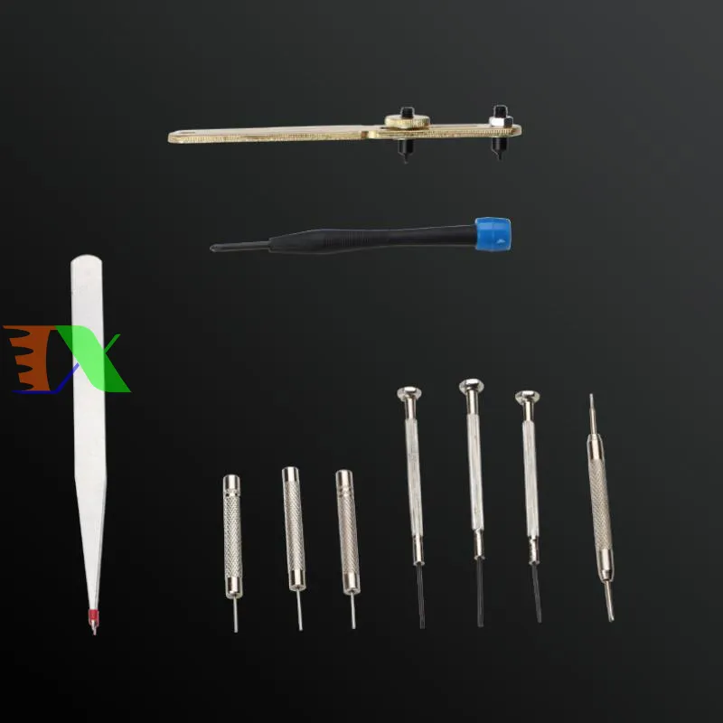 Dụng cụ mở đáy đồng hồ 3 chấu và dao cạy chuyên dụng