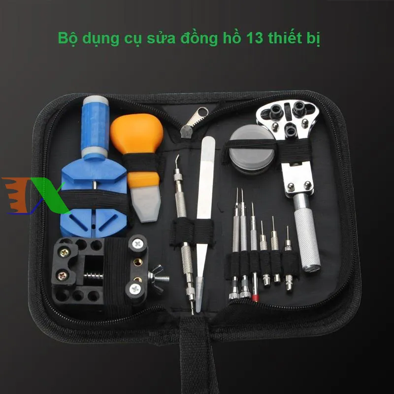 Chi tiết 13 món dụng cụ tháo lắp đồng hồ chuyên dụng