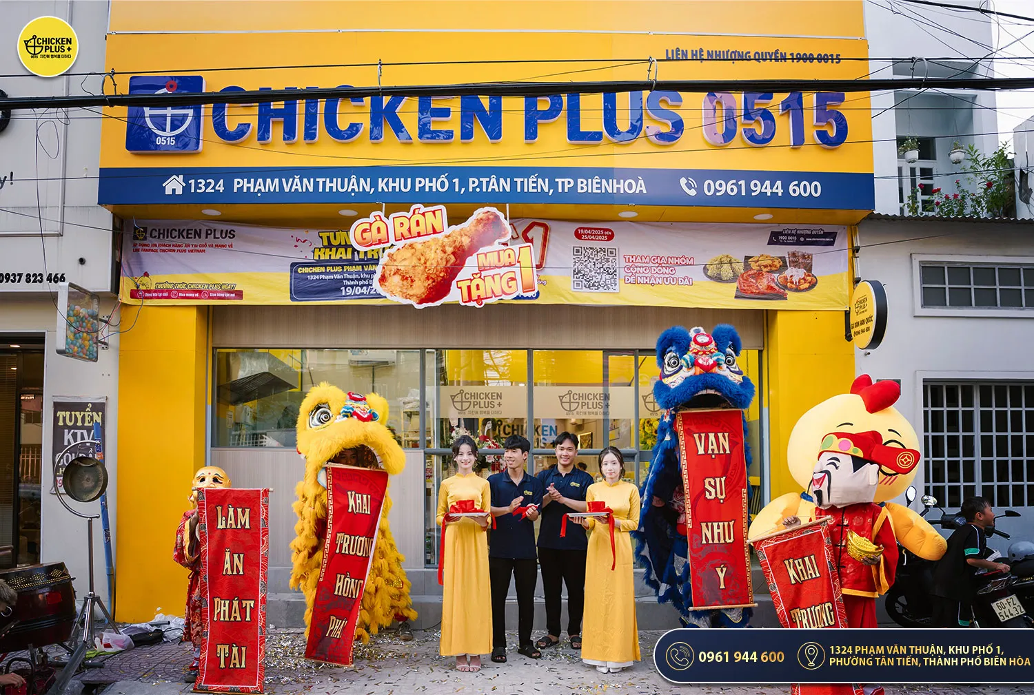 Mở rộng nhượng quyền gà rán hàn quốc tại Biên Hòa