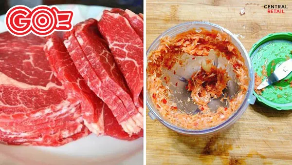 Làm sốt ướp thịt nướng cho món bò cần sự tỉ mỉ trong khâu chuẩn bị