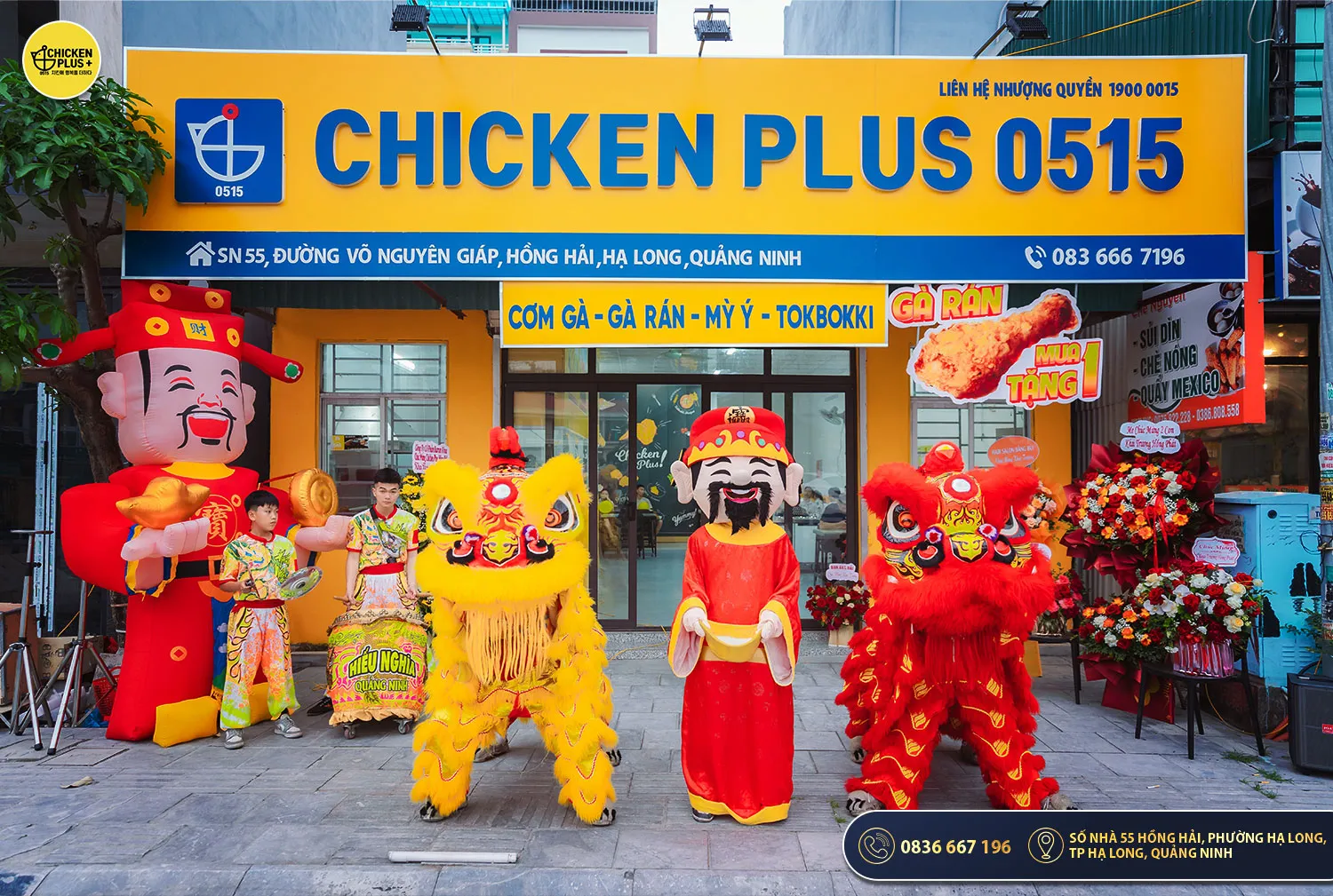 Khai trương nhượng quyền gà rán hàn quốc tại Hạ Long