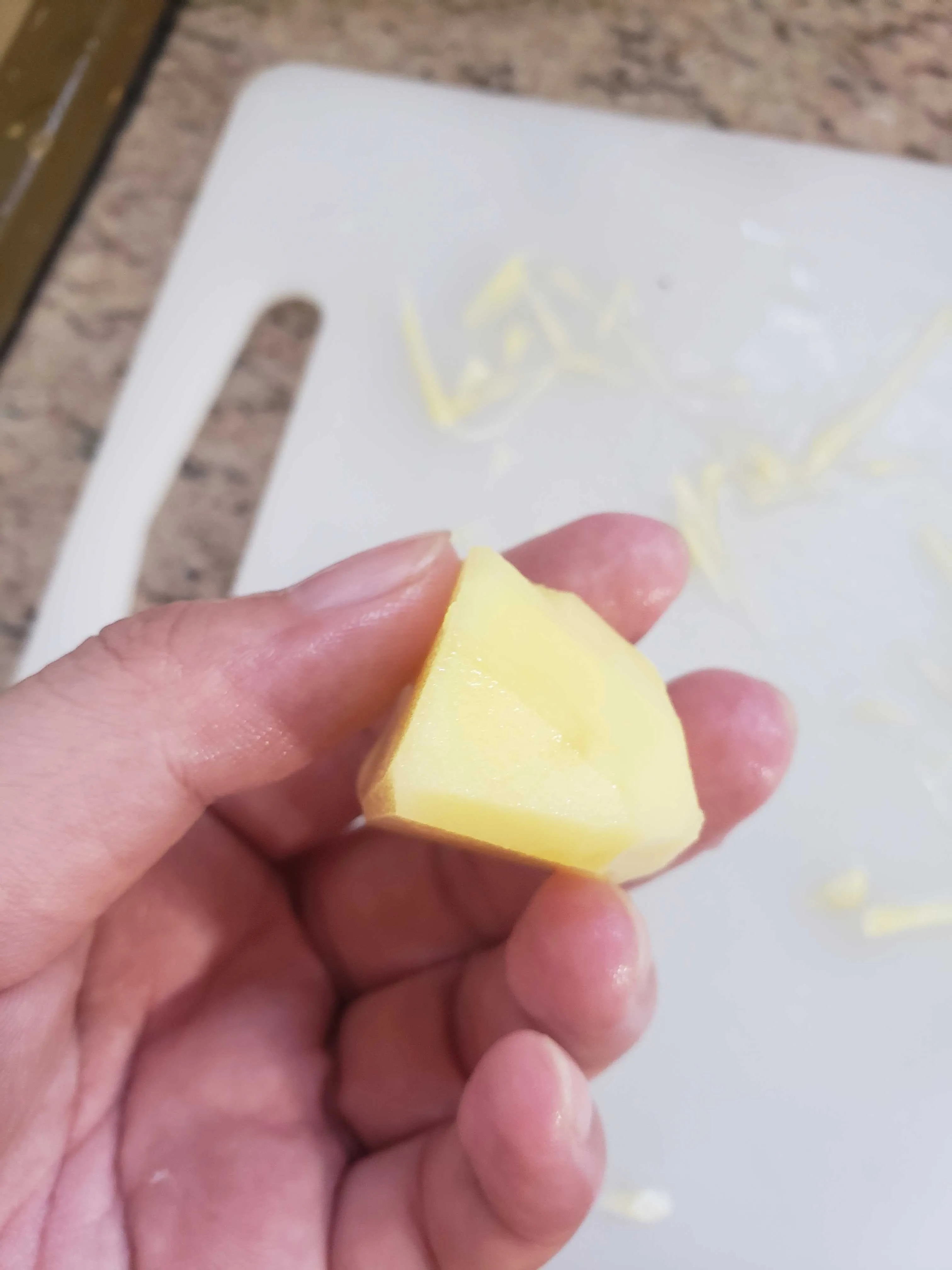 Sơ chế khoai tây cho nikujaga