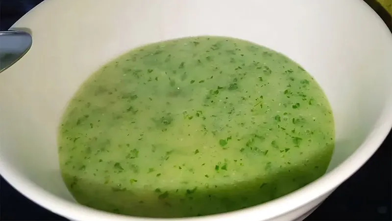 Món cháo tôm rau cải ngọt đơn giản mà đầy đủ dưỡng chất