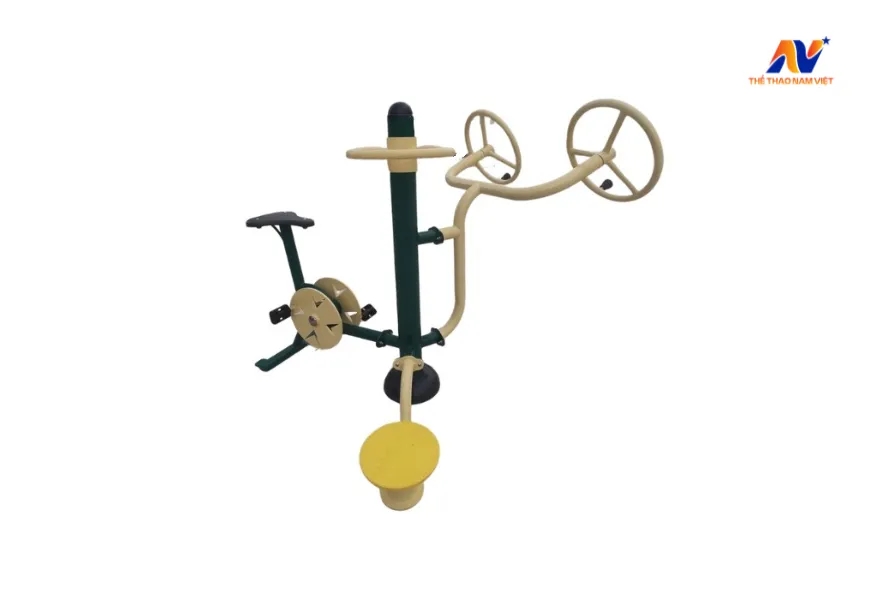 Cụm tay vai, đạp xe, xoay eo