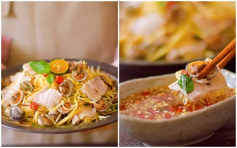 Cách làm gỏi dưa dưa sò huyết thơm ngon khó cưỡng mà chẳng hề tanh tí nào