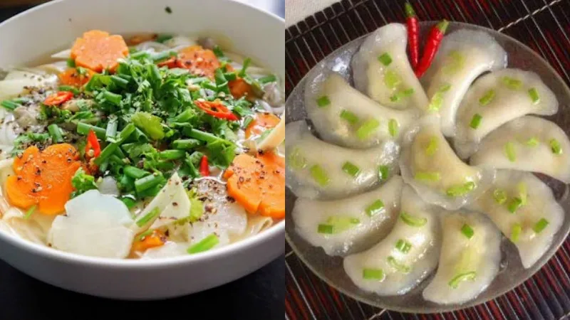 Món cơm thập cẩm chay bổ dưỡng tại tiệm cơm Bà Minh