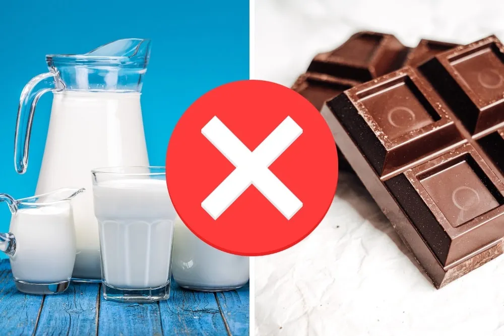 những món kỵ nhau cho bé ăn dặm