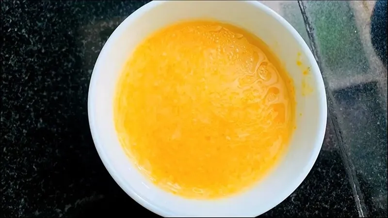 Cháo tôm khoai lang mịn mướt giúp bé tiêu hóa dễ dàng