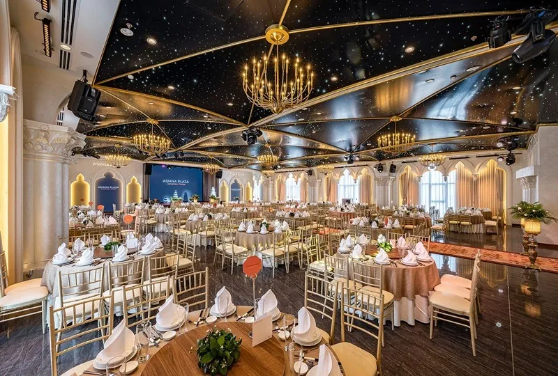 Kiến trúc sang trọng và đẳng cấp của trung tâm tiệc cưới Asiana Plaza Bình Thạnh