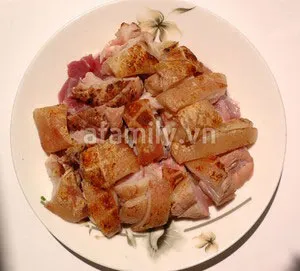 Cách nấu giả cầy thịt lợn