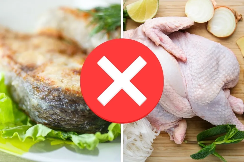 những món kỵ nhau cho bé ăn dặm