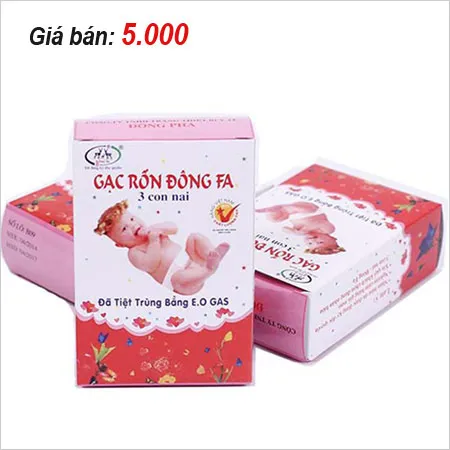 Băng rốn Đông Fa cho trẻ sơ sinh