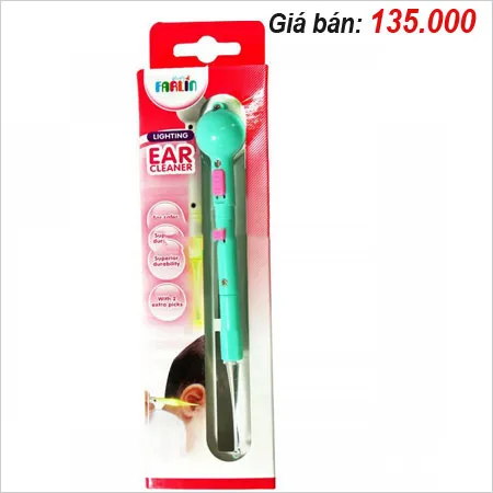 Lấy ráy tai có đèn Farlin