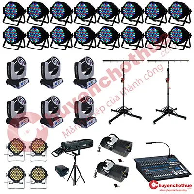 Cho thuê gói ánh sáng chuyên nghiệp