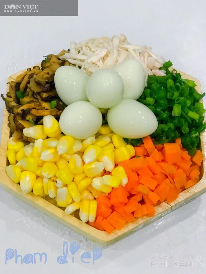 Nguyên liệu tươi ngon để thực hiện cách nấu súp gà rau củ tại nhà