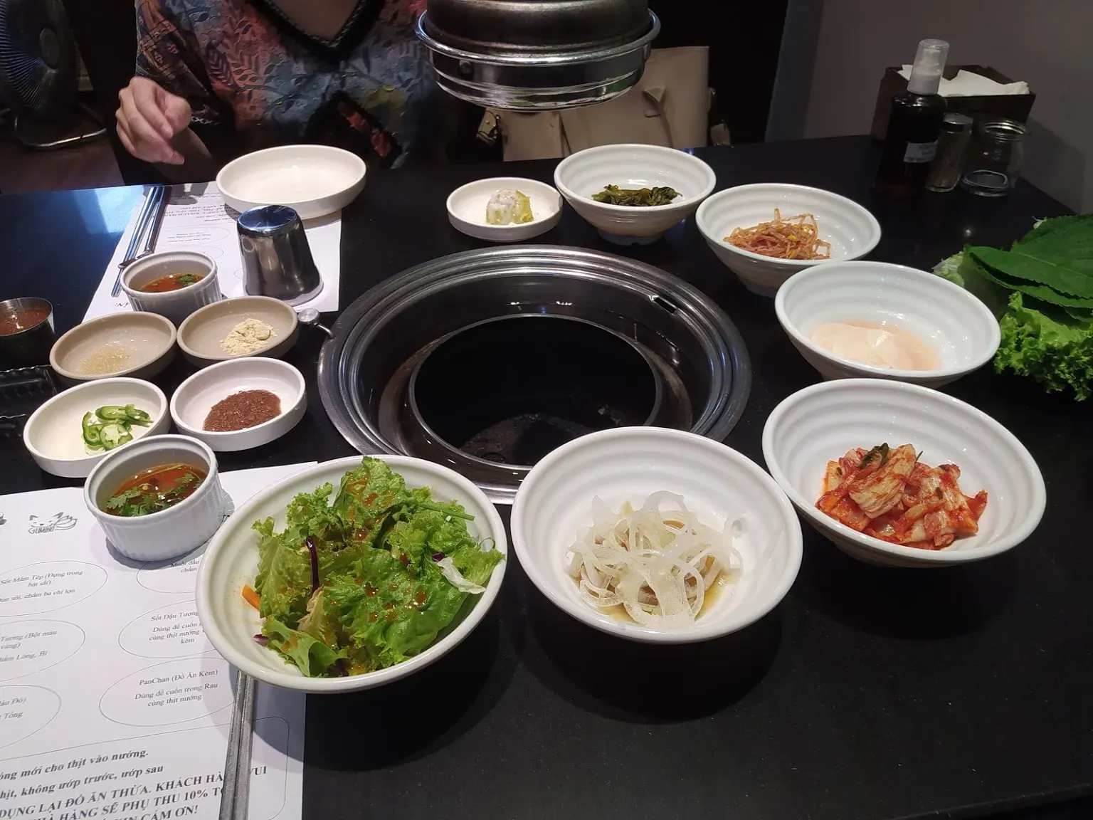 Mực và tôm nướng kiểu Hàn Quốc