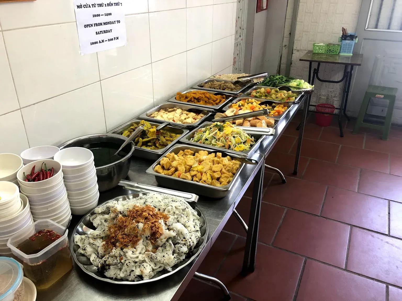 Món chay bình dân và ngon miệng tại quán Diệu Tâm