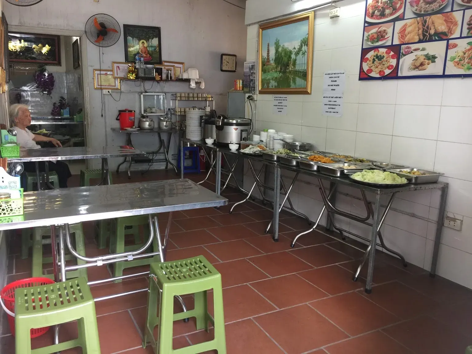 Quán cơm chay Diệu Tâm 133 Nguyễn Đình Thi Tây Hồ