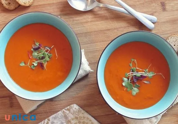 Cháo gấc đậu xanh mang lại nguồn Vitamin A dồi dào cho trẻ