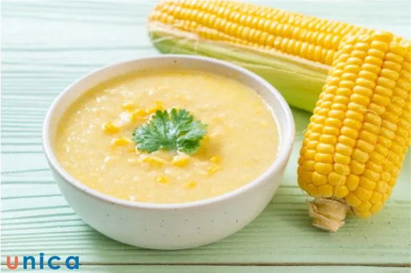 Vị ngọt từ ngô kết hợp phô mai béo ngậy khiến bé thích mê