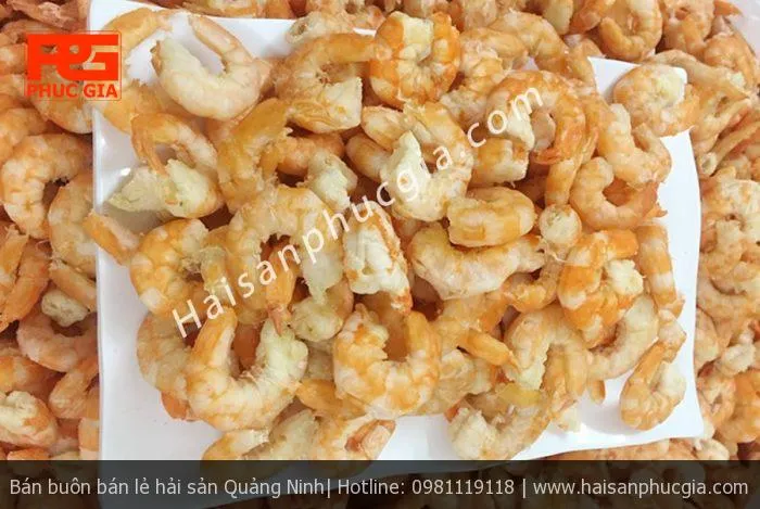 Tôm khô Phú Quốc đóng gói sẵn sàng giao hàng