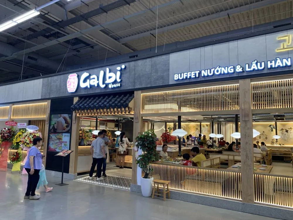 Không gian Galbi House sang trọng, đậm chất Hàn Quốc