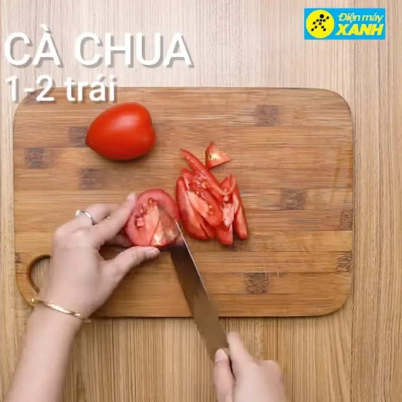 Sơ chế các loại rau củ cho canh chua