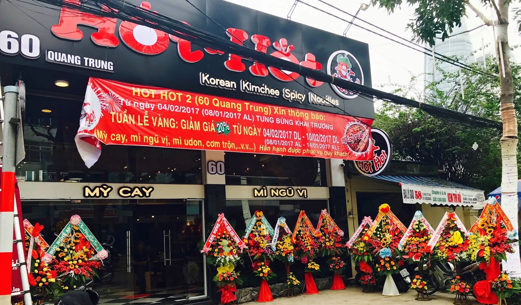 Thương hiệu Mì Cay Hot Hot nổi tiếng tại Đà Thành