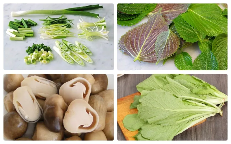 Các loại rau xanh lý tưởng để ăn kèm món lẩu bò thập cẩm