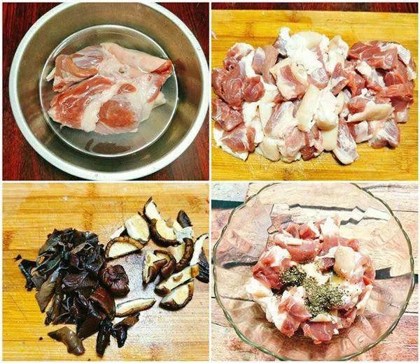 Ướp thịt với gia vị vừa đủ để ngấm đều