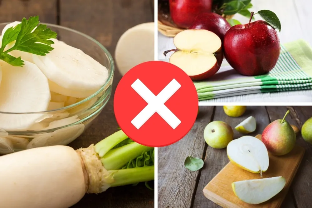 những món kỵ nhau cho bé ăn dặm