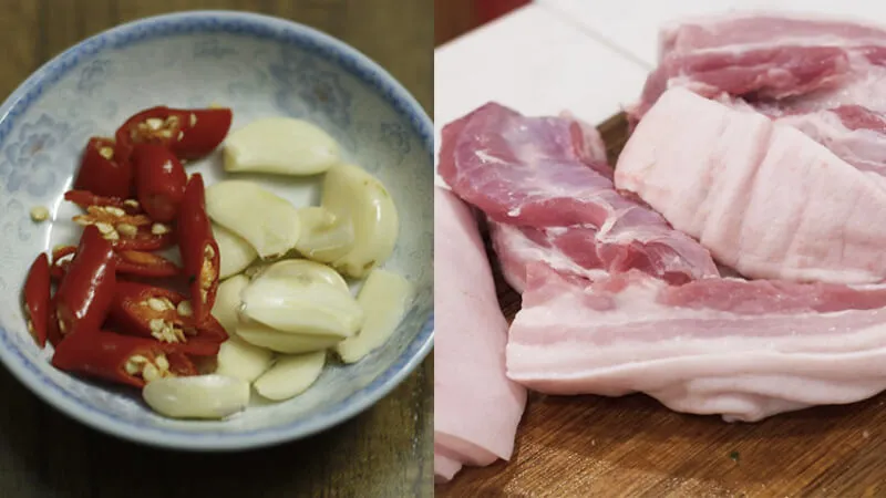 Sơ chế tỏi ớt làm gia vị ngâm