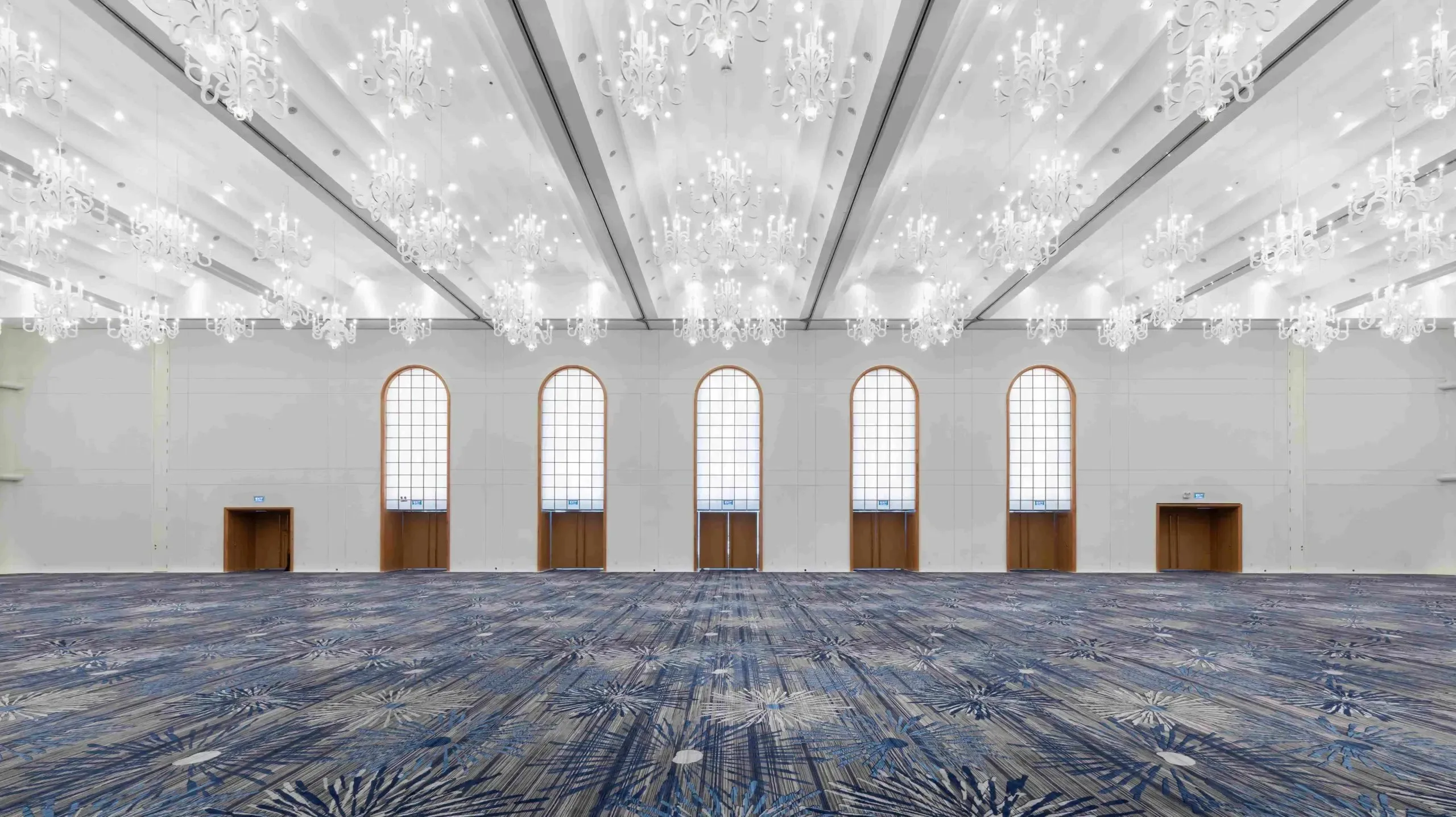 Không gian hội nghị được sắp xếp theo tiêu chuẩn quốc tế