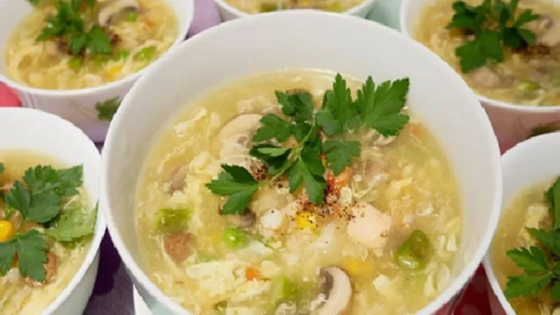 Thành phẩm súp hải sản