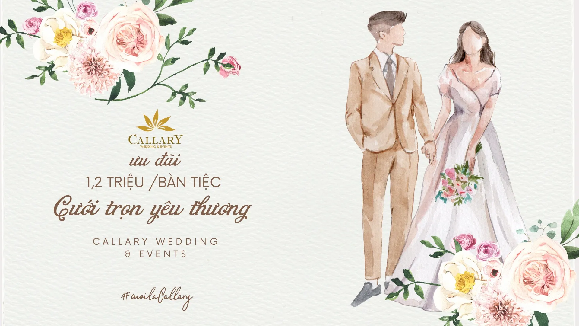 Kế hoạch tổ chức tiệc cưới trọn vẹn yêu thương dành cho bạn