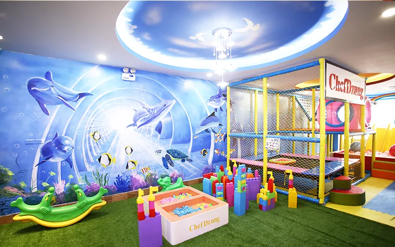 Khu vui chơi trẻ em an toàn và sạch sẽ