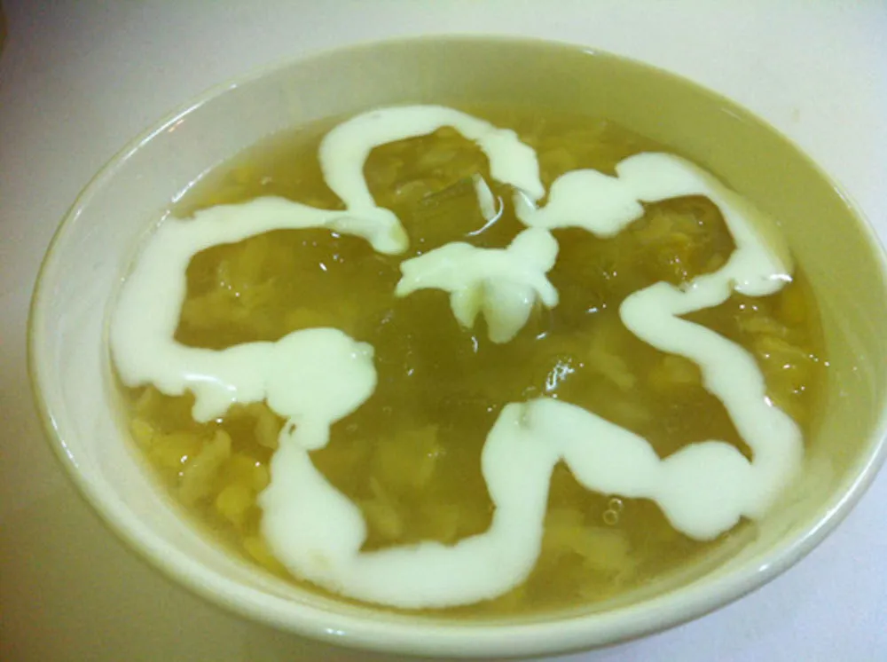 Chè nha đam đậu xanh hấp dẫn