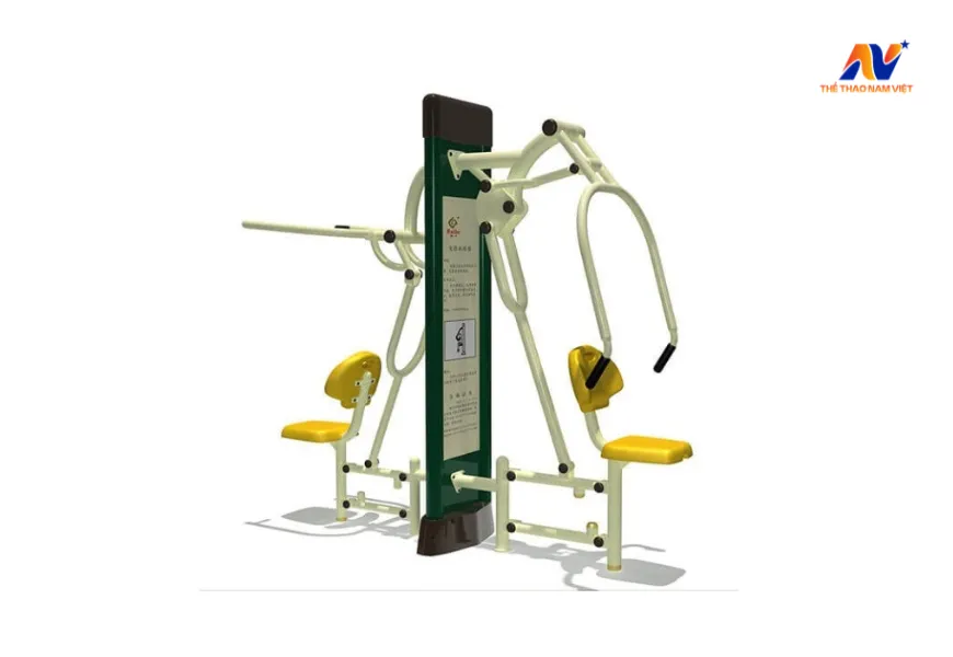 Kéo tay và đẩy tay - trụ đôi