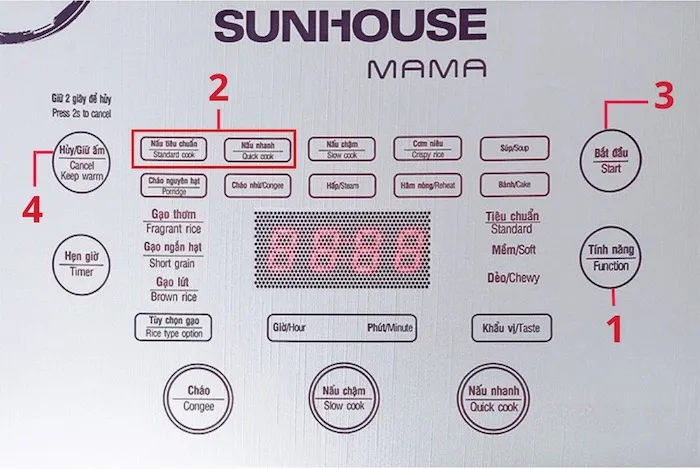 Hướng dẫn các bước nấu nước sôi bằng nồi cơm điện tử tiện lợi và an toàn