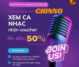Tặng Voucher giảm đến khi đến Mì cay CHINNO Hoàng Diệu 2