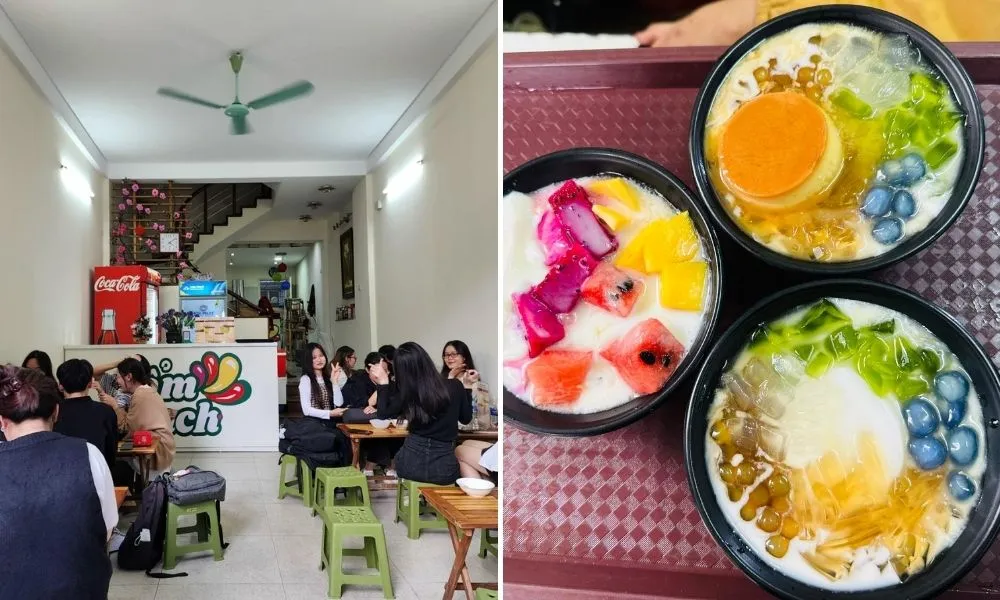 Chè Cẩm Thạch là điểm hẹn quen thuộc của những tâm hồn hảo ngọt