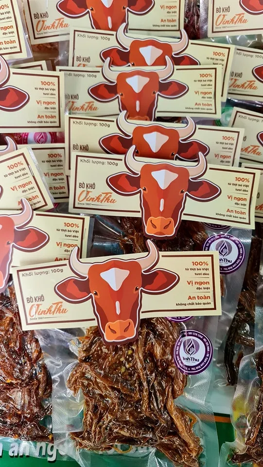 Bò khô ướt tại số 22 Hàng Giấy với độ mềm đặc trưng