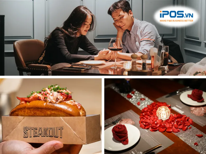 nhà hàng Âu lãng mạn