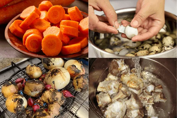 Sơ chế nguyên liệu cẩn thận giúp món ăn ngon hơn