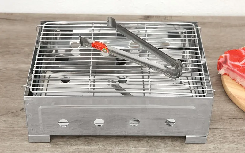 Bếp nướng than thích hợp cho tiệc ngoài trời