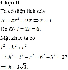 Sơ đồ giải bài toán lăng trụ tứ giác đều