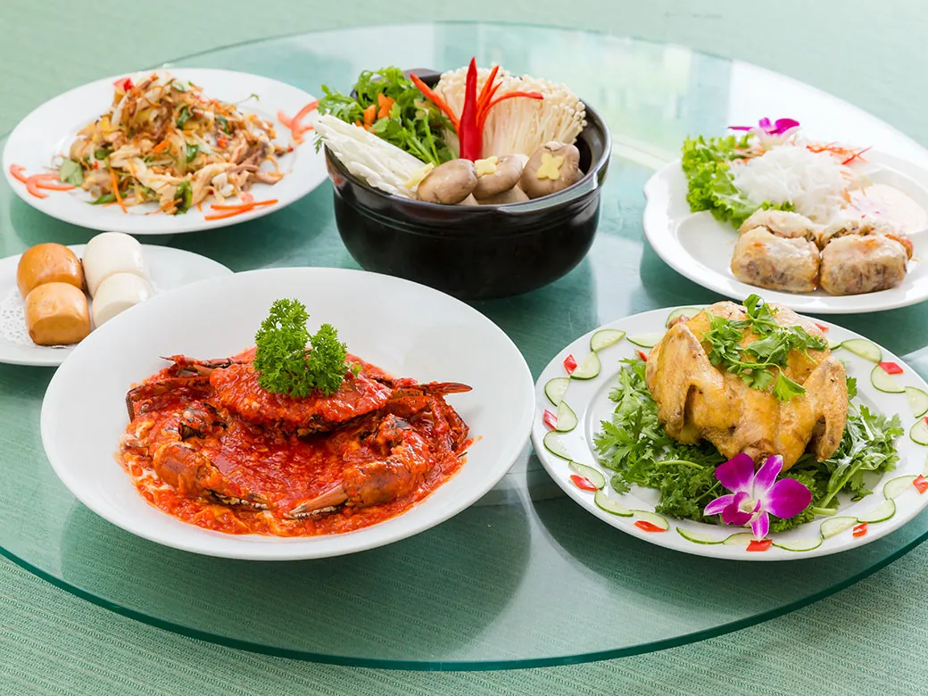 Cua sốt ớt đặc trưng tại RedHouse Saigon Quận 3